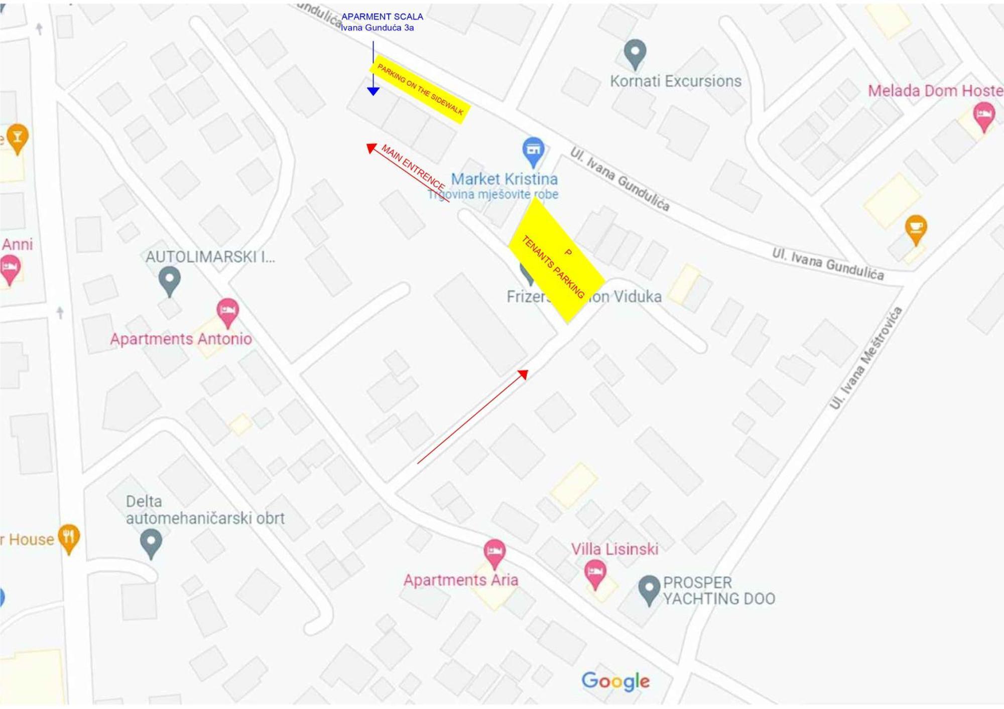 Apartman Scala Zadar Buitenkant foto